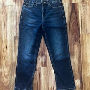 Banana Republic Dark Blue Straight Jeans